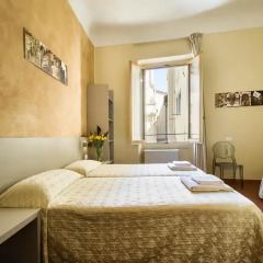 Отель Albergo Firenze 3* Стандартный номер с различными типами кроватей фото 8