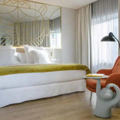 Отель Barcelo Torre de Madrid 5* Улучшенный номер с разными типами кроватей фото 3