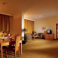 Отель Swiss-Belhotel Sharjah 4* Стандартный номер с различными типами кроватей фото 4