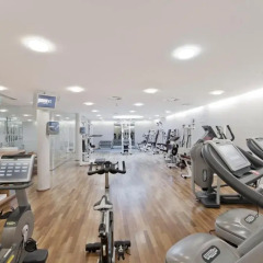 Отель Das Central – Alpine . Luxury . Life фитнесс-зал