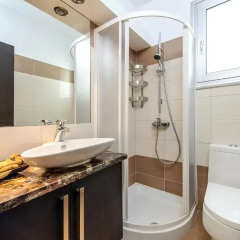 Отель Villa Hayley Кипр, Протарас - отзывы, цены и фото номеров - забронировать отель Villa Hayley онлайн ванная фото 2