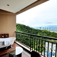 Grand Metropark Bay Hotel Sanya 4* Номер Делюкс с 2 отдельными кроватями фото 9