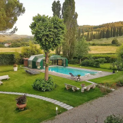 Отель Villa Giuliana Ареццо бассейн