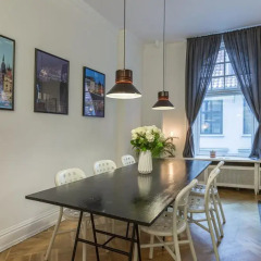 Отель Central 4 bedroom apt. for big groups в номере