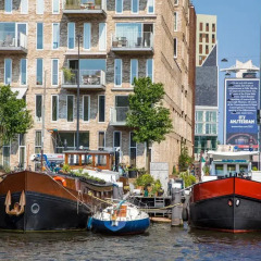 Отель Westerdok25 Нидерланды, Амстердам - отзывы, цены и фото номеров - забронировать отель Westerdok25 онлайн приотельная территория фото 2