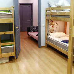 Фантомас Хостел Кровать в общем номере с двухъярусными кроватями фото 4