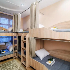 Hostel Platskart Кровать в общем номере с двухъярусной кроватью фото 6