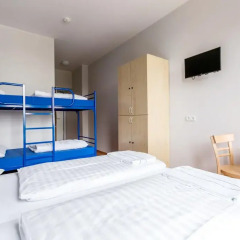 Отель a&o Copenhagen Norrebro Стандартный семейный номер с двуспальной кроватью фото 3