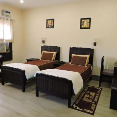 Отель Pearl Of Taj-Homestay 3* Номер Делюкс с 2 отдельными кроватями фото 11