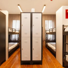Downtown Istanbul Hostel Кровать в общем номере с двухъярусной кроватью фото 2