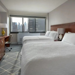 Отель Courtyard by Marriott New York City Manhattan Fifth Avenue Стандартный номер с 2 отдельными кроватями фото 4