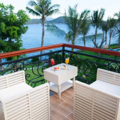 Отель MerPerle Hon Tam Resort 5* Номер Делюкс с различными типами кроватей фото 14