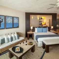 Отель Grand Park Royal Luxury Resort Cancun Caribe 4* Президентский люкс с различными типами кроватей фото 8