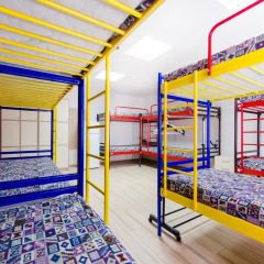 Hostel Veselka - Key2Gates Кровать в общем номере с двухъярусной кроватью фото 3
