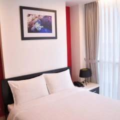 Minh Khang Hotel 3* Стандартный номер с двуспальной кроватью фото 2