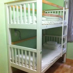 Chengdu Mrs Panda Hostel Кровать в общем номере с двухъярусной кроватью фото 16