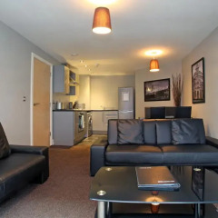 Отель City Warehouse Aparthotel Manchester 4* Апартаменты с двуспальной кроватью фото 9