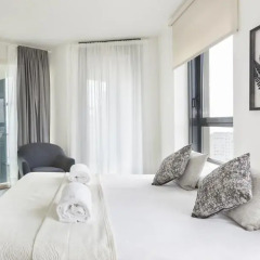 Апартаменты Rent Top Apartments Beach-Diagonal Mar Люкс с различными типами кроватей фото 31