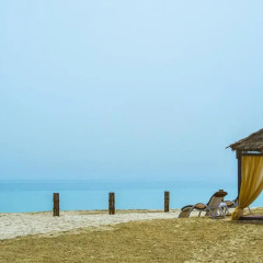 Отель Regency Sealine Camp Катар, Месайед - отзывы, цены и фото номеров - забронировать отель Regency Sealine Camp онлайн пляж фото 2