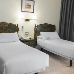 Mesón Castilla Atiram Hotel 2* Стандартный номер с различными типами кроватей фото 21