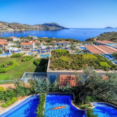 Asfiya Sea View Hotel Турция, Киник - отзывы, цены и фото номеров - забронировать отель Asfiya Sea View Hotel онлайн бассейн фото 8