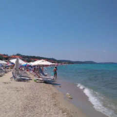 Отель Halkidiki Palace пляж фото 2