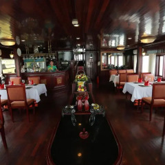 Отель Majestic Halong Cruise 3* Номер Делюкс с различными типами кроватей фото 11