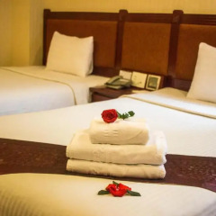 Thien Thao Hotel 3* Улучшенный номер с различными типами кроватей фото 7