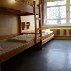 Отель Jugendherberge-Berlin-International Кровать в мужском общем номере с двухъярусной кроватью фото 4