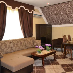 Гостиница Респект комната для гостей фото 4