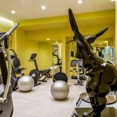 Radisson Blu GHR Hotel, Rome фитнесс-зал фото 2