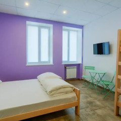 Comfort Hotel & Hostel Стандартный семейный номер разные типы кроватей