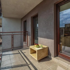 Отель Apartamenty Aparts балкон фото 2