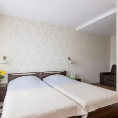 Hotel Mezaparks 3* Стандартный номер с 2 отдельными кроватями фото 11