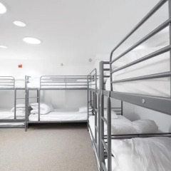 HighRoad Hostel DC Кровать в общем номере с двухъярусной кроватью фото 10