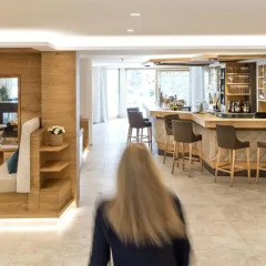 Hotel Sonnbichl Тироло гостиничный бар
