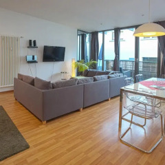 Отель Lodge-Leipzig 4* Апартаменты с различными типами кроватей фото 9