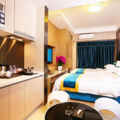 Апартаменты Guangzhou Chimelong Heefun International Service Apartment Гуанчжоу удобства в номере