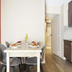 Отель Aparthotel Adagio Marseille Prado Plage 3* Студия с различными типами кроватей фото 6