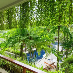 Отель The Chava Resort 4* Семейный люкс с двуспальной кроватью фото 11