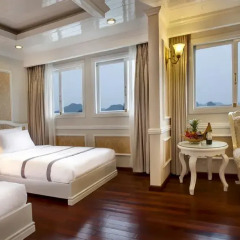 Отель Signature Halong Cruise 4* Полулюкс с различными типами кроватей фото 12
