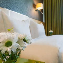Отель HF Ipanema Porto 4* Стандартный семейный номер разные типы кроватей фото 2