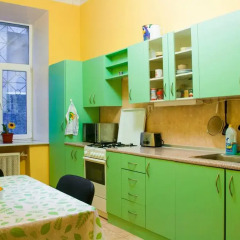 TIU Khreshchatik Хостел Кровать в общем номере с двухъярусной кроватью фото 3