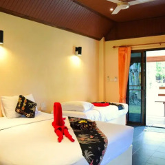 Отель Lanta Pearl Beach Resort 3* Бунгало с различными типами кроватей фото 6