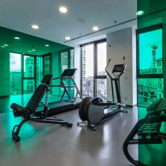 Отель Suitelowcost Solaria 8C фитнесс-зал