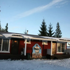 Гостиница Holiday home Vepsskiy Hytor Шале с разными типами кроватей фото 7