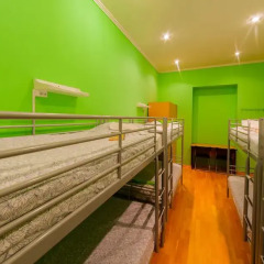 Гостиница Bear Hostels на Смоленской Кровать в общем номере с двухъярусной кроватью фото 3