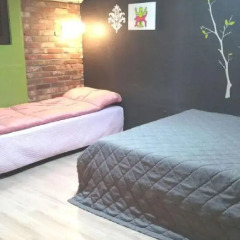 Отель OppaHostel Стандартный номер с 2 отдельными кроватями фото 3