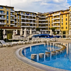 Апартаменты Rogala Apartments in Royal Sun Complex бассейн фото 2
