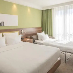 Отель Hampton by Hilton Frankfurt City Centre Messe 3* Стандартный номер с различными типами кроватей фото 5